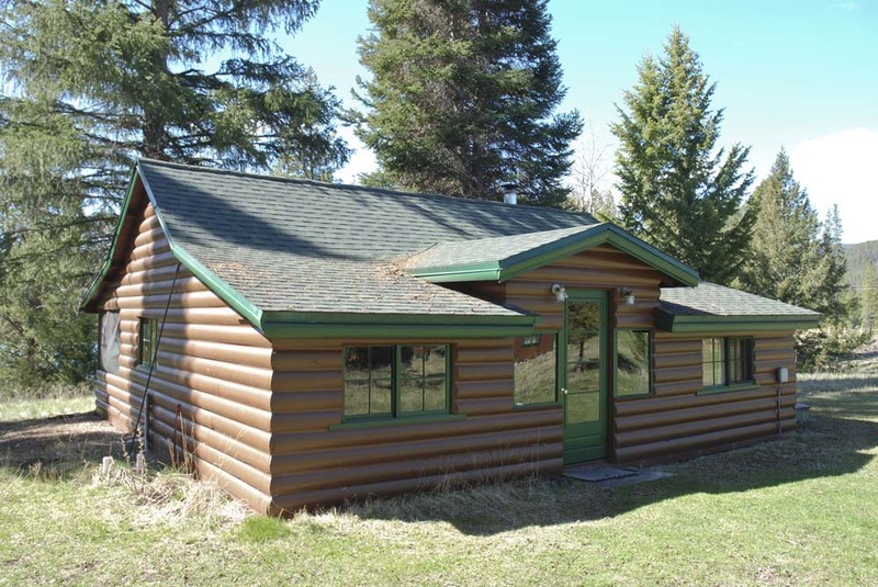 Moose Creek Cabin, Montana, Built in 1908 as one of the fir…
