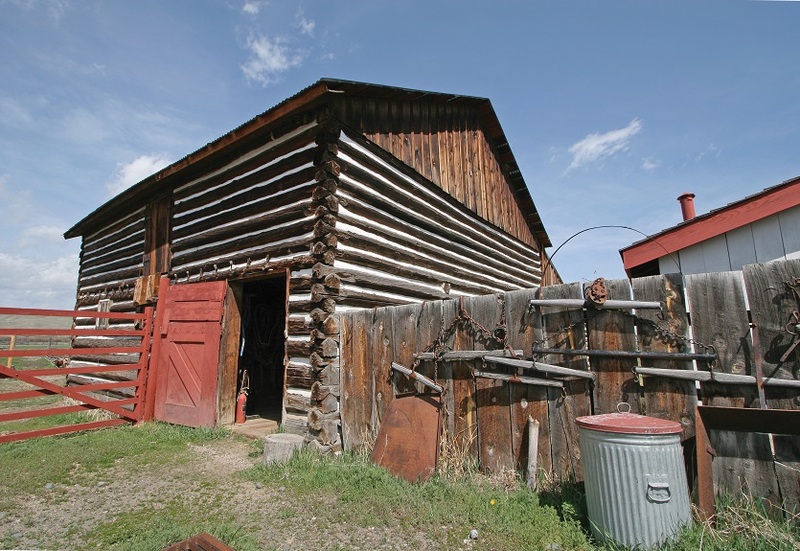Grant-Kohrs Ranch, Draft Horse Barn, Deer Lodge, MT
