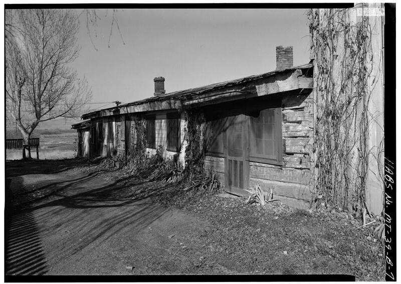 Grant-Kohrs Ranch original cabin/bunkhouse