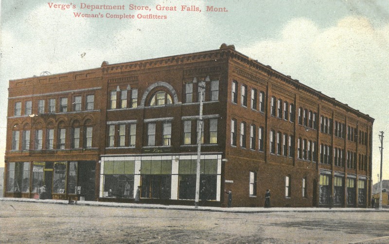 Verge's/Hotel Grand/Woolworth Building, Great Falls, MT