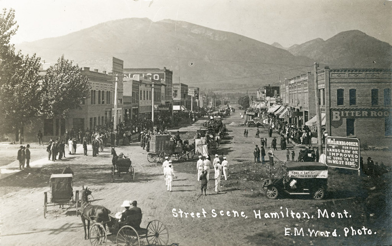 Street Scene, Hamilton, Montana.