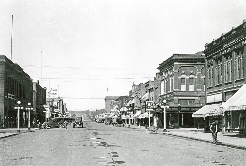 View of Main Street, Kalispell.