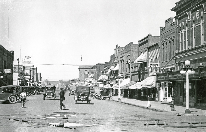 View of Main Street, Kalispell. 