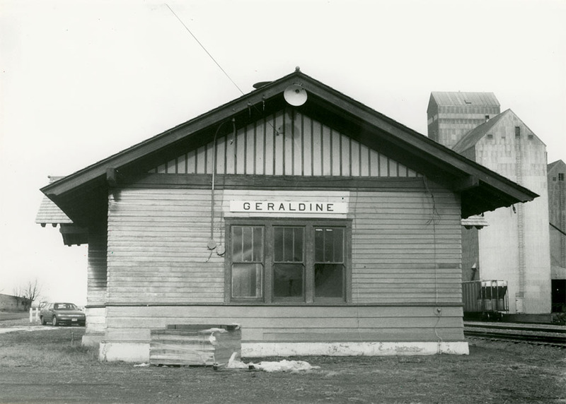 Milwaukee Depot - Geraldine, Montana