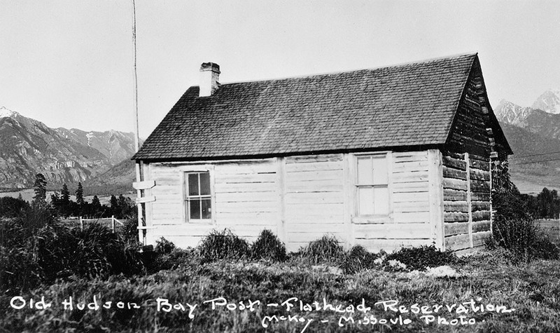 Old Hudson Bay Post at Fort Connah, Flathead Reservation