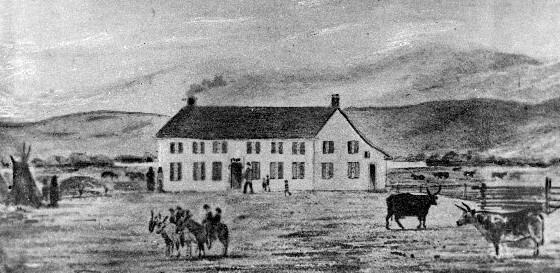 John E. Grant house and trading post