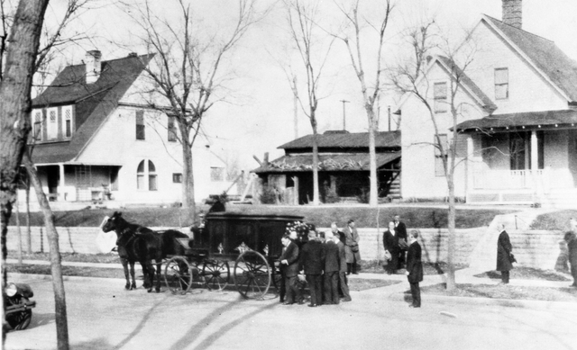 Funeral of Charles M. Russell