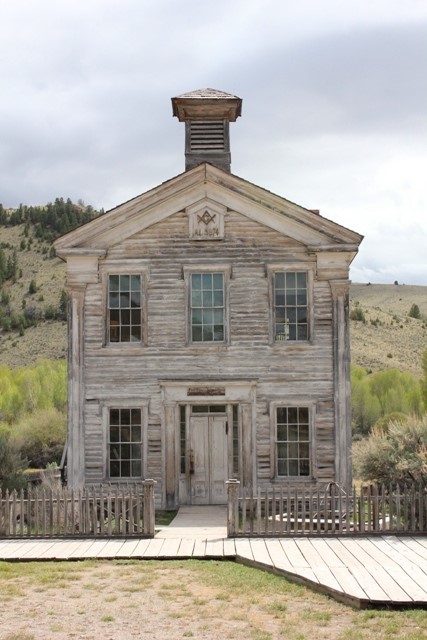 Masonic Hall and schoolhouse