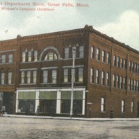 Verge's/Hotel Grand/Woolworth Building, Great Falls, MT
