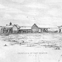 Front View of Fort Benton