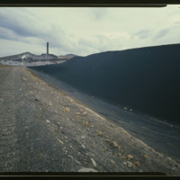 General View of the "Big Stack" and Slaghead at the Washoe Smelter