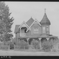 Gold mine owners built substantial homes in Pony, Montana