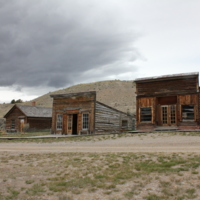 Buildings, Bannack, MT