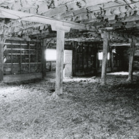 [J.C. Adams Stone Barn, interior]