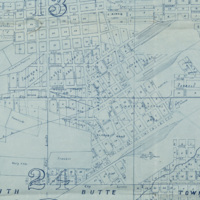 Map of Butte and vicinity, 1904, detail