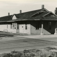 The Northern Pacific Railroad Depot (Rocky Fork & Cooke City Railway Depot), streetview