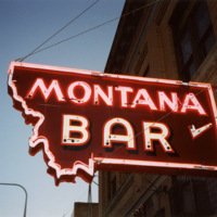 Neon Sign for the Montana Bar