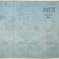 Map of Butte and vicinity, 1904
